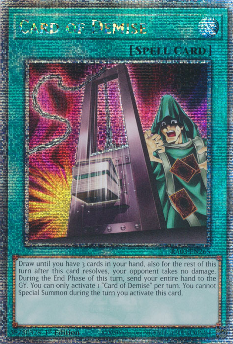 Card of Demise, Quarter Century Bonanza · RA03-EN265