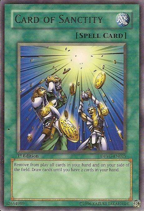Card of Sanctity, Duelist Pack: Yugi · DPYG-EN025