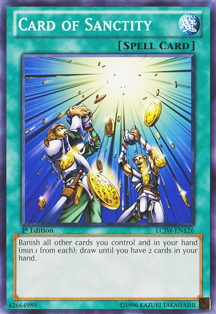 Card of Sanctity, Legendary Collection 4: Joey's World Mega Pack · LCJW-EN126