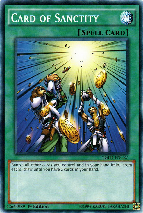 Card of Sanctity, Yugi's Legendary Decks · YGLD-ENC27