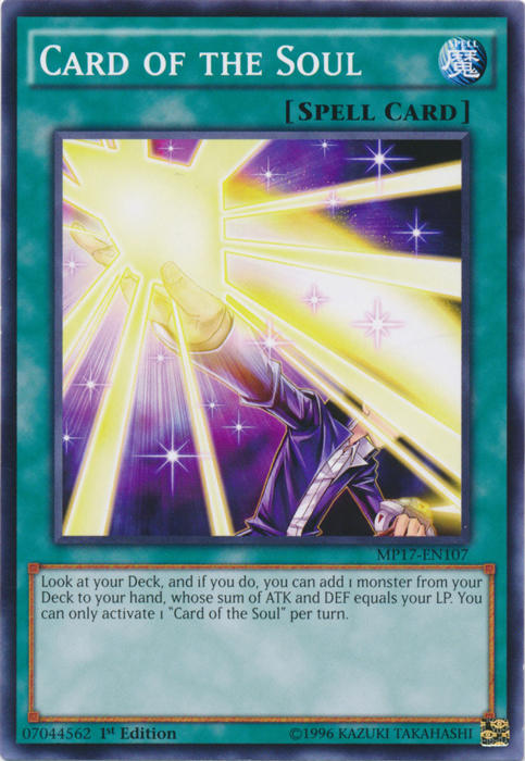 Card of the Soul, 2017 Mega-Tin Mega Pack · MP17-EN107