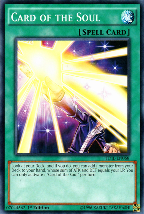 Card of the Soul, The Dark Illusion Sneak Peek Participation Card · TDIL-EN068