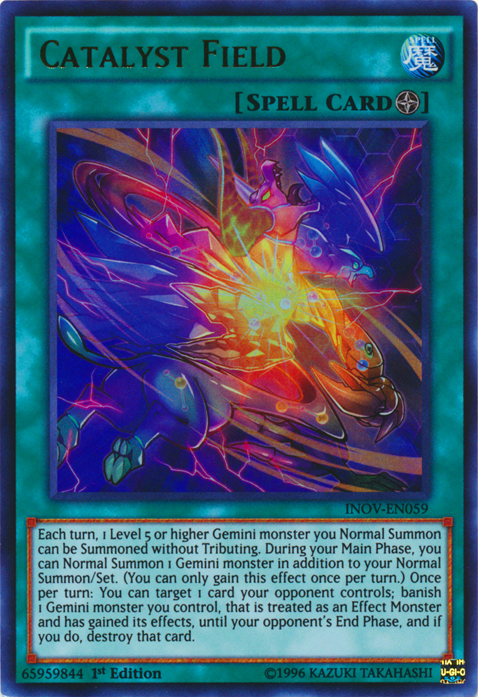 Catalyst Field, Invasion: Vengeance Sneak Peek Participation Card · INOV-EN059