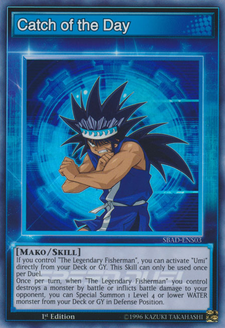Catch of the Day, Speed Duel: Attack from the Deep · SBAD-ENS03