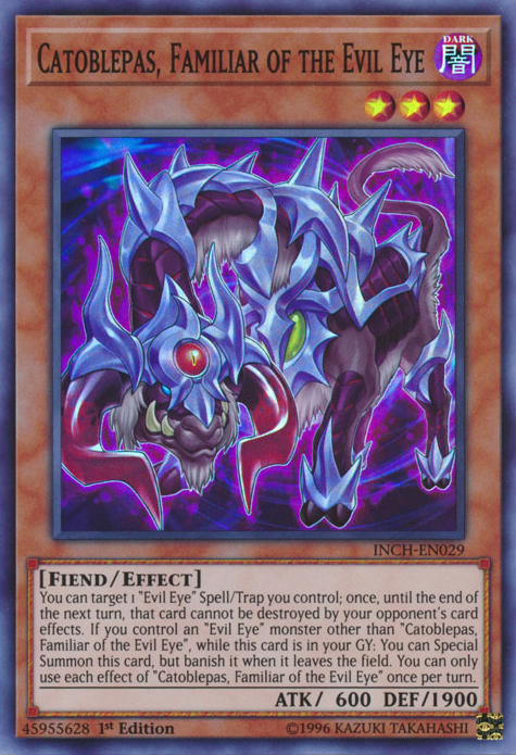 Catoblepas, Familiar of the Evil Eye, The Infinity Chasers · INCH-EN029