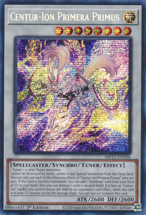 Centur-Ion Primera Primus, 2025 Mega-Pack Tin · MP25-EN106