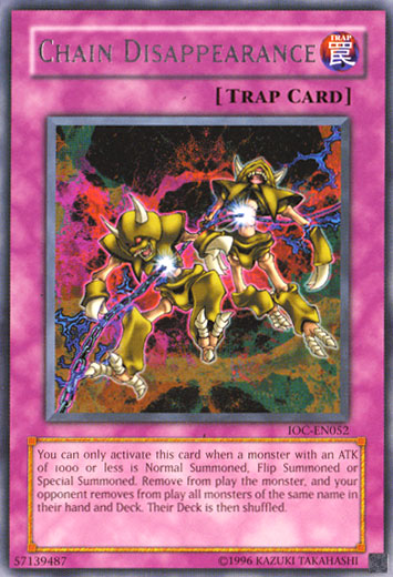 Chain Disappearance, Invasion of Chaos · IOC-052