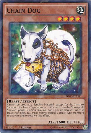 Chain Dog, Battle Pack 3: Monster League · BP03-EN080