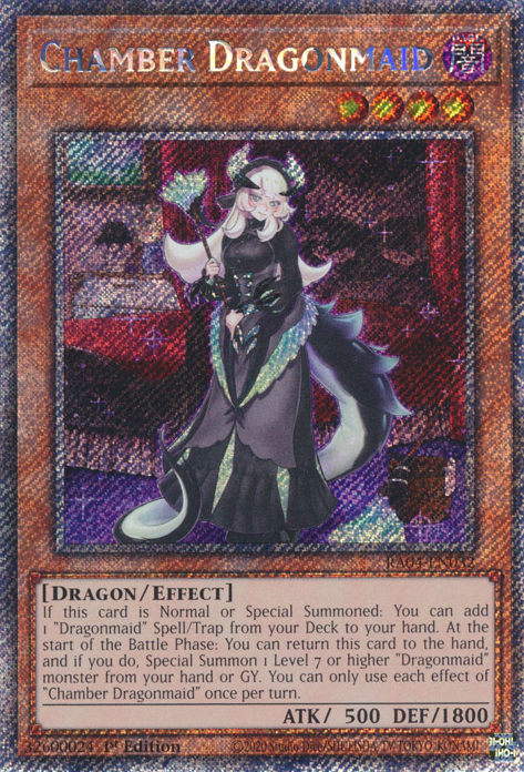 Chamber Dragonmaid, Quarter Century Stampede · RA04-EN032