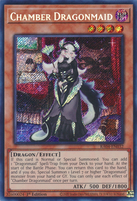 Chamber Dragonmaid, Quarter Century Stampede · RA04-EN032