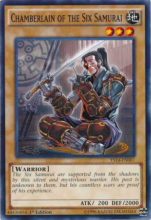 Chamberlain of the Six Samurai, Space-Time Showdown Power-Up Pack · YS14-EN007