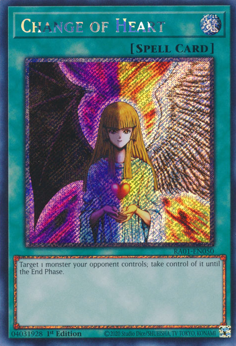 Change of Heart, 25th Anniversary Rarity Collection · RA01-EN050