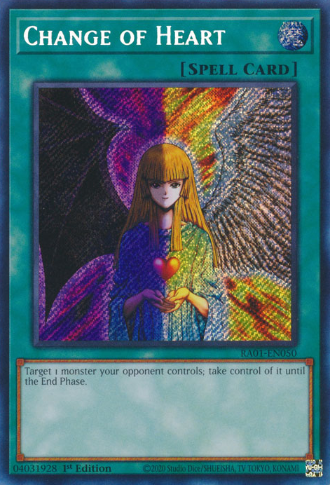 Change of Heart, 25th Anniversary Rarity Collection · RA01-EN050