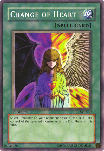 Change of Heart, Starter Deck: Yugi Evolution · SYE-030