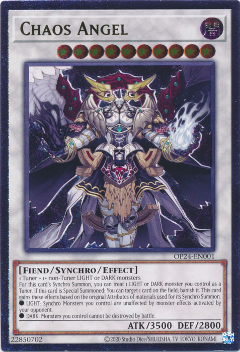 Chaos Angel, OTS Tournament Pack 24 · OP24-EN001