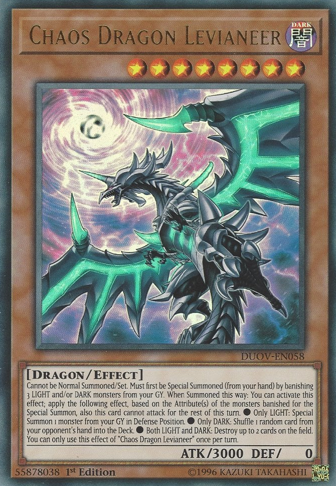 Chaos Dragon Levianeer, Duel Overload · DUOV-EN058