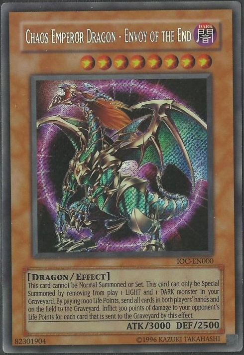 Chaos Emperor Dragon - Envoy of the End, Invasion of Chaos · IOC-000