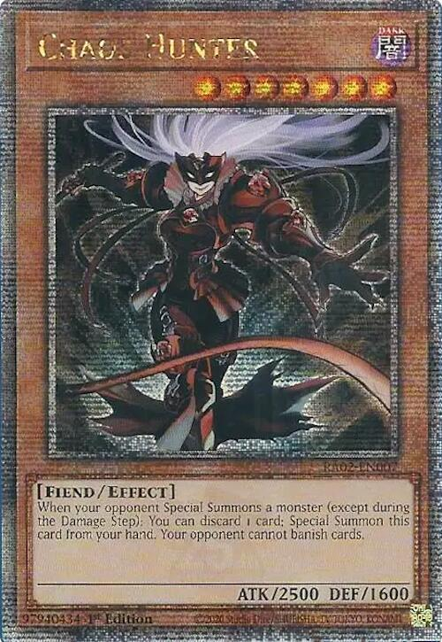 Chaos Hunter, 25th Anniversary Rarity Collection II · RA02-EN007
