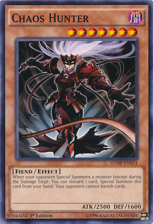 Chaos Hunter, Master of Pendulum Structure Deck · SDMP-EN014