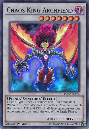 Chaos King Archfiend, Legendary Collection 5D's Mega Pack · LC5D-EN072