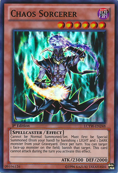 Chaos Sorcerer, Legendary Collection 3: Yugi's World Mega Pack · LCYW-EN248