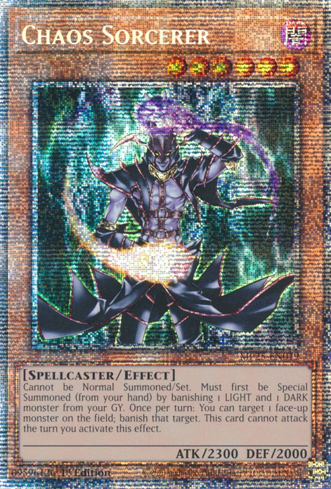 Chaos Sorcerer, 2025 Mega-Pack Tin · MP25-EN019