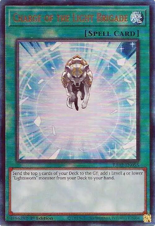 Charge of the Light Brigade, 25th Anniversary Rarity Collection II · RA02-EN055