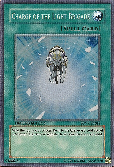 Charge of the Light Brigade, Stardust Overdrive Sneak Peek Participation Card · SOVR-ENSE2
