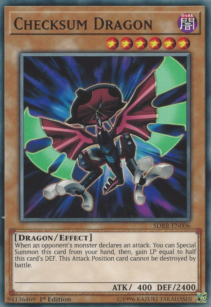 Checksum Dragon, Structure Deck: Rokket Revolt · SDRR-EN006