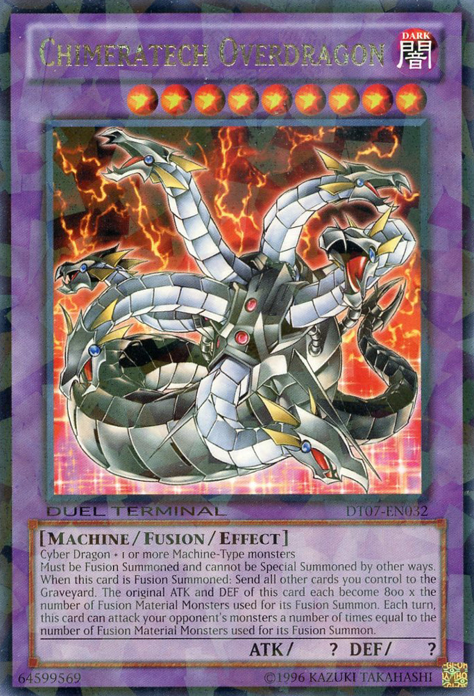 Chimeratech Overdragon, Duel Terminal 7 · DT07-EN032
