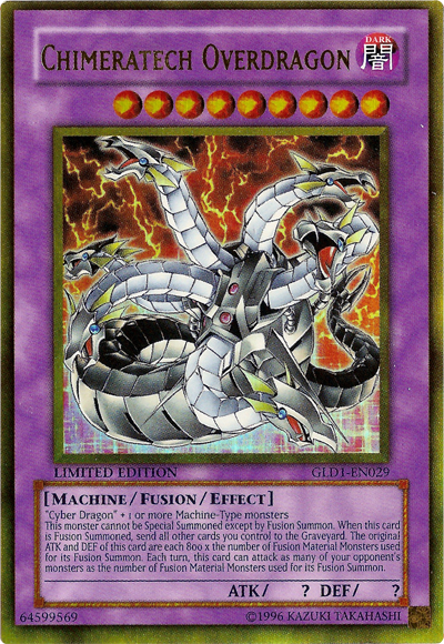 Chimeratech Overdragon, Gold Series · GLD1-EN029