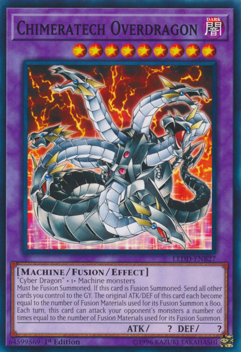 Chimeratech Overdragon, Legendary Dragon Decks · LEDD-ENB27