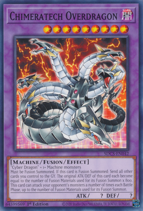 Chimeratech Overdragon, Structure Deck: Cyber Strike · SDCS-EN042