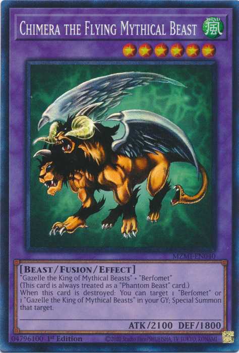 Chimera the Flying Mythical Beast, Maze of Millennia · MZMI-EN040