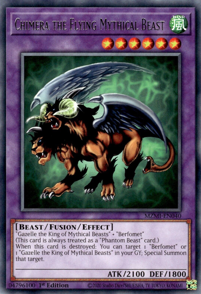 Chimera the Flying Mythical Beast, Maze of Millennia · MZMI-EN040