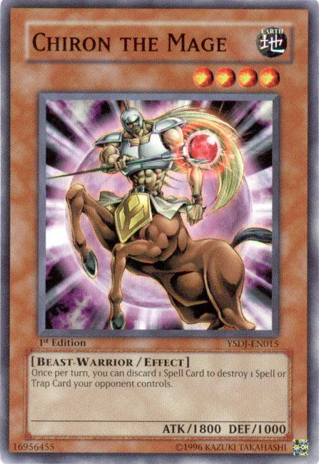 Chiron the Mage, Starter Deck: Jaden Yuki · YSDJ-EN015