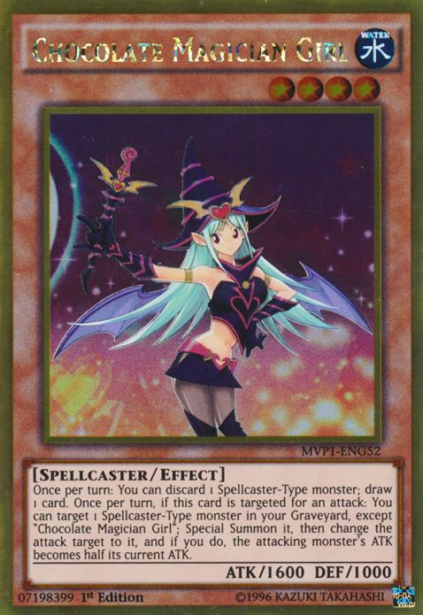 Chocolate Magician Girl, Yu-Gi-Oh! The Dark Side of Dimensions Movie Pack · MVP1-ENG52