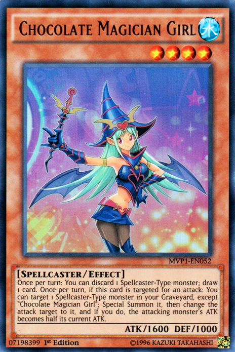 Chocolate Magician Girl, Yu-Gi-Oh! The Dark Side of Dimensions Movie Pack · MVP1-EN052