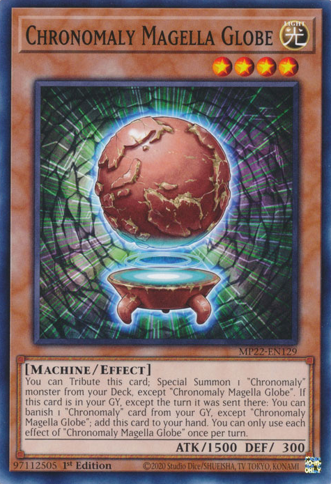 Chronomaly Magella Globe, 2022 Tin of the Pharaoh's Gods · MP22-EN129