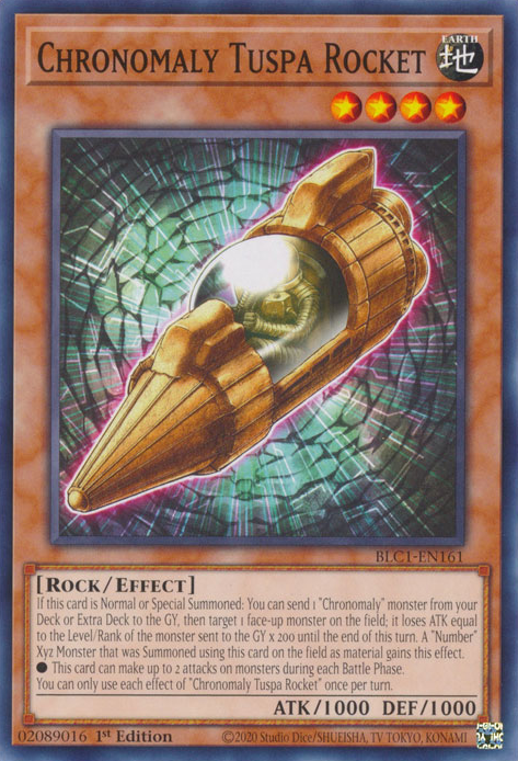 Chronomaly Tuspa Rocket, Battles of Legend: Chapter 1 · BLC1-EN161