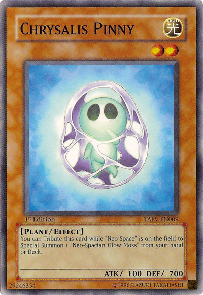 Chrysalis Pinny, Tactical Evolution Sneak Peek Participation Card · TAEV-EN009