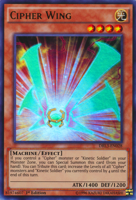 Cipher Wing, Dragons of Legend: Unleashed · DRL3-EN028