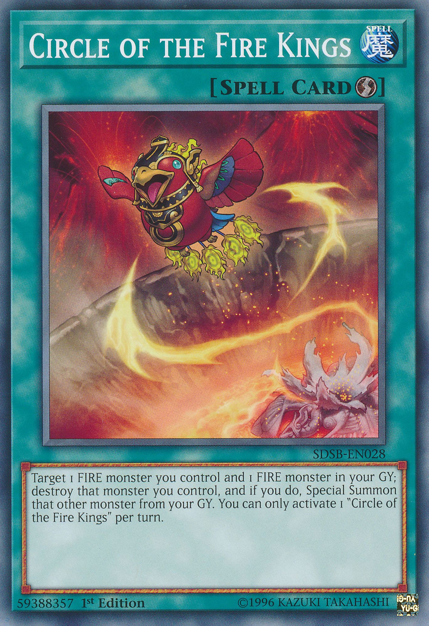 Circle of the Fire Kings, Structure Deck: Soulburner · SDSB-EN028