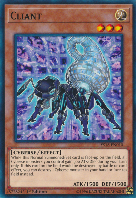 Cliant, Starter Deck: Codebreaker · YS18-EN010