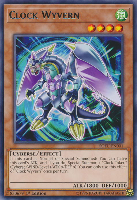 Clock Wyvern, Soul Fusion Sneak Peek Participation Card · SOFU-EN001