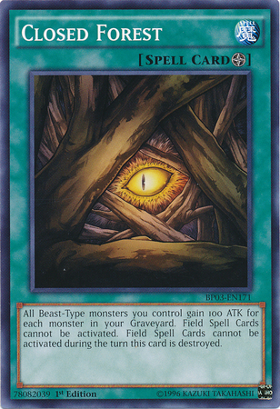 Closed Forest, Battle Pack 3: Monster League · BP03-EN171