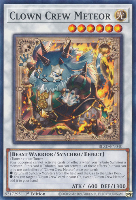 Clown Crew Meteor, Blazing Dominion · BLZD-EN040