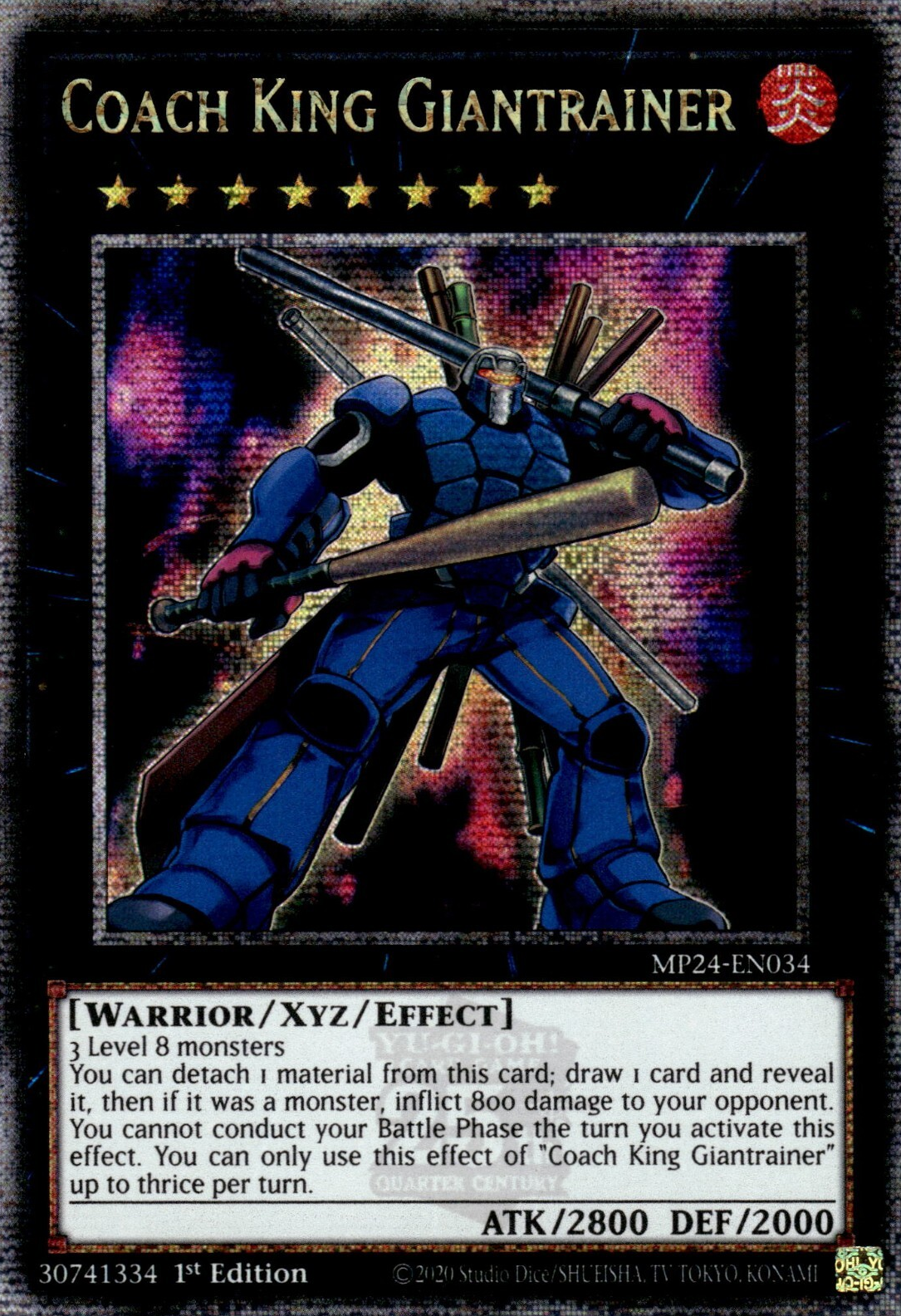 Coach King Giantrainer, 25th Anniversary Tin: Dueling Mirrors · MP24-EN034