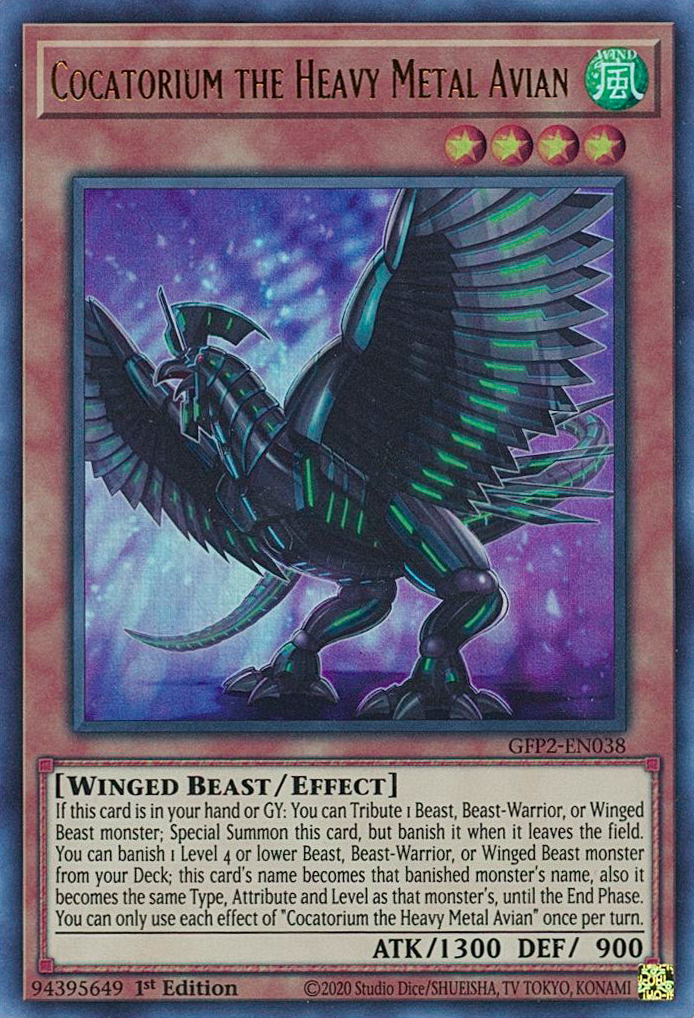 Cocatorium the Heavy Metal Avian, Ghosts From the Past: The 2nd Haunting · GFP2-EN038