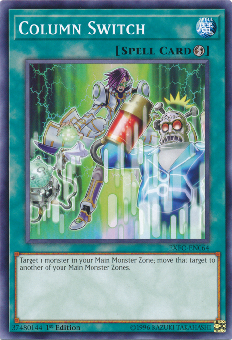 Column Switch, Extreme Force Sneak Peek Participation Card · EXFO-EN064